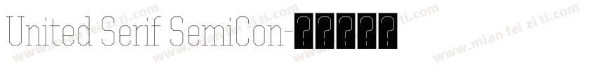 United Serif SemiCon字体转换